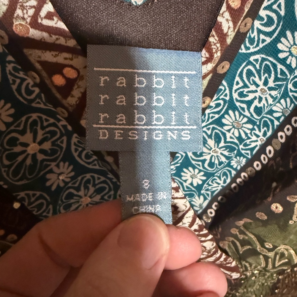 Rabbit Rabbit Rabbit Earthy Tones Maxi Dress - Picture 3 of 4